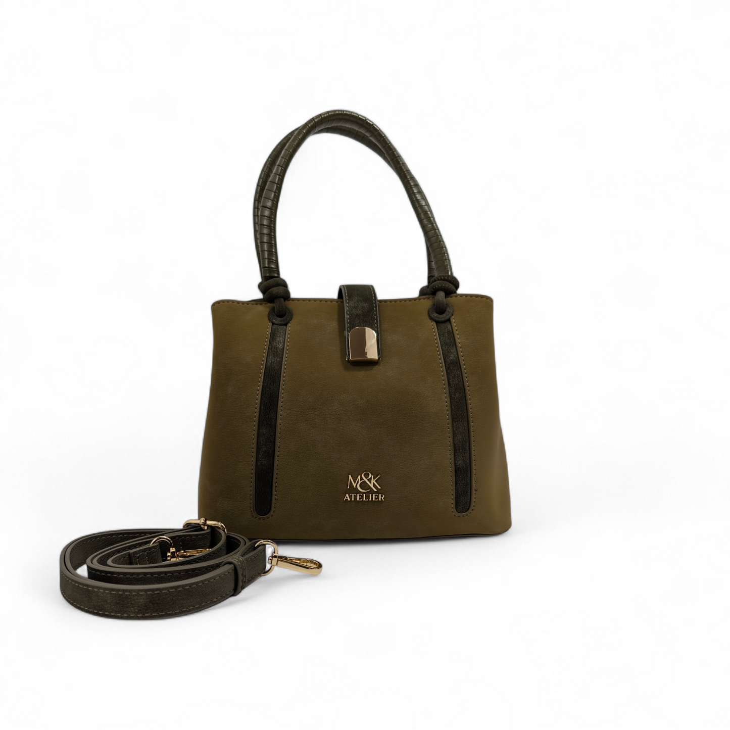 Aurelia Mini Tote – Olive Noir