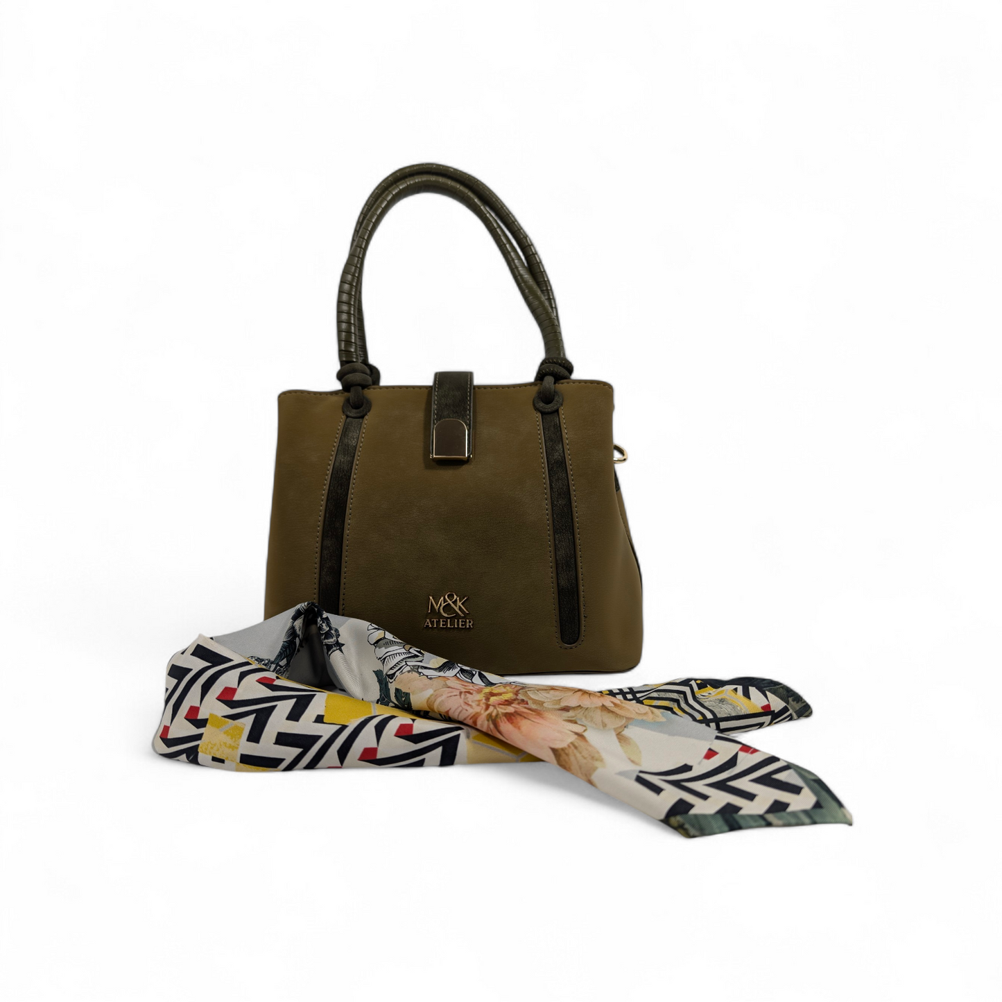 Aurelia Mini Tote – Olive Noir